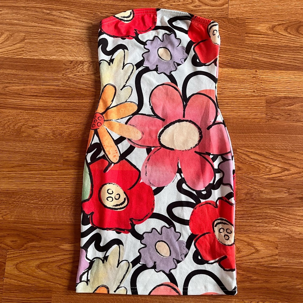 Pretty Little Thing Bandeau Bodycon Dress